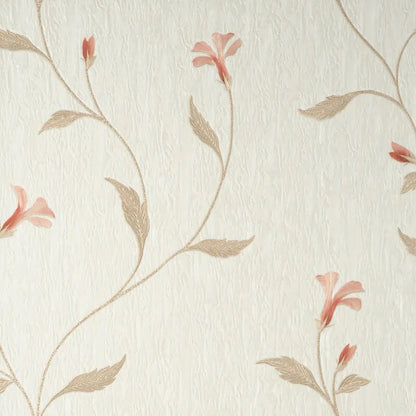 Vymura Bellagio Metallic Floral Wallpaper