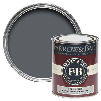 Farrow & Ball Metal Primer & Undercoat - Dark Tones