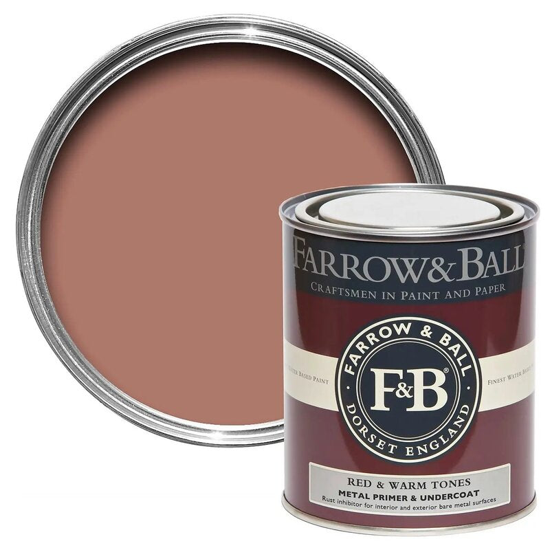 Farrow & Ball Metal Primer & Undercoat - Red & Warm Tones