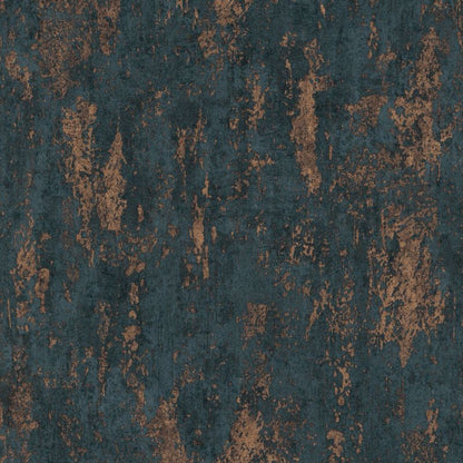 Metallic Industrial Textured Wallpaper