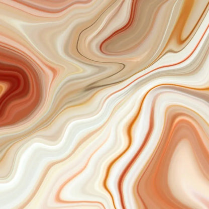 Origin Marbled Ink Wall Mural Cinnamon