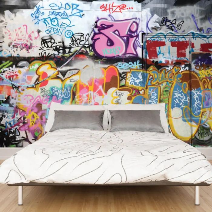 Origin Urban Graffiti Wall Mural Multi