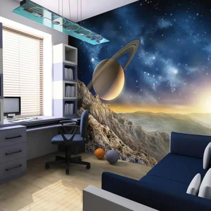 Origin Galaxy Wall Mural Multi