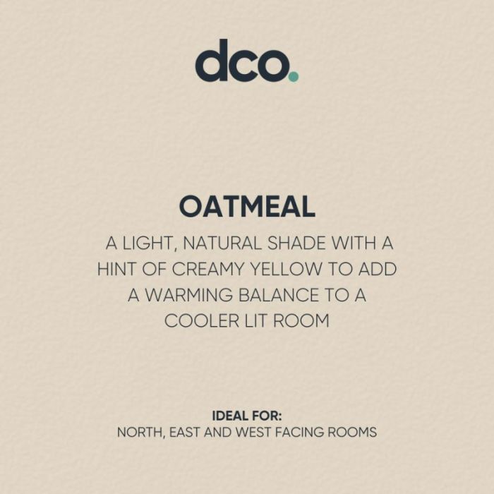 DCO Colour of the Year 2023 - Oatmeal