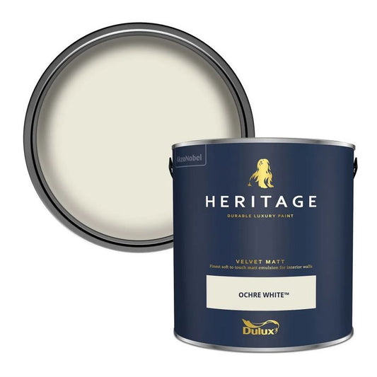 Dulux Heritage Matt Emulsion - Ochre White