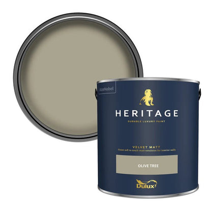 Dulux Heritage Matt Emulsion - Olive Tree