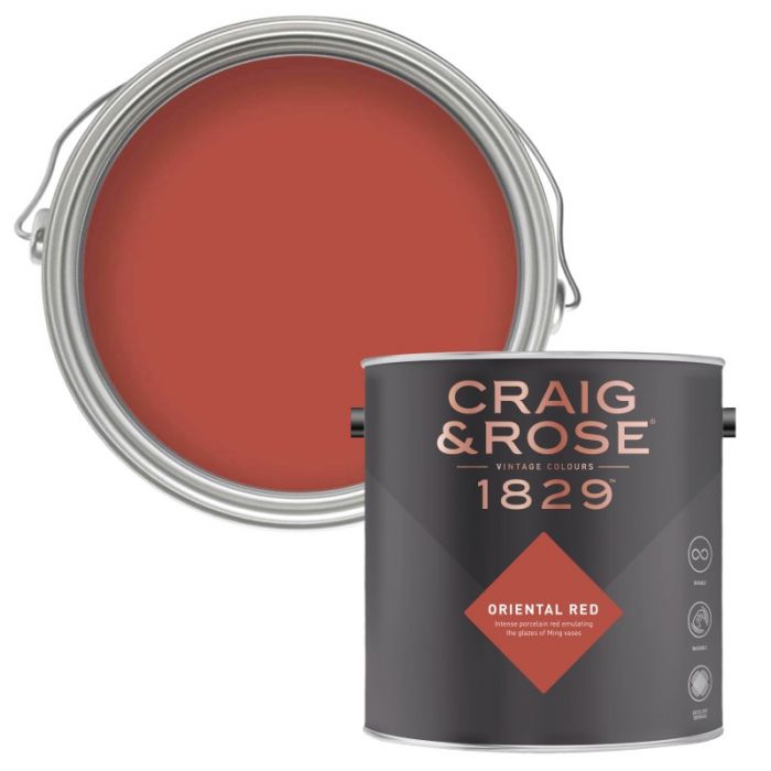 Craig & Rose 1829 Paint - Oriental Red