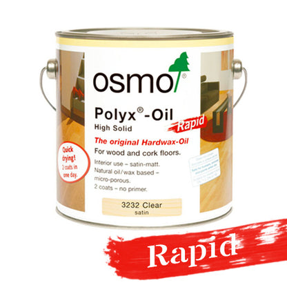 Osmo Polyx Oil Rapid (Clear Satin) - 3232