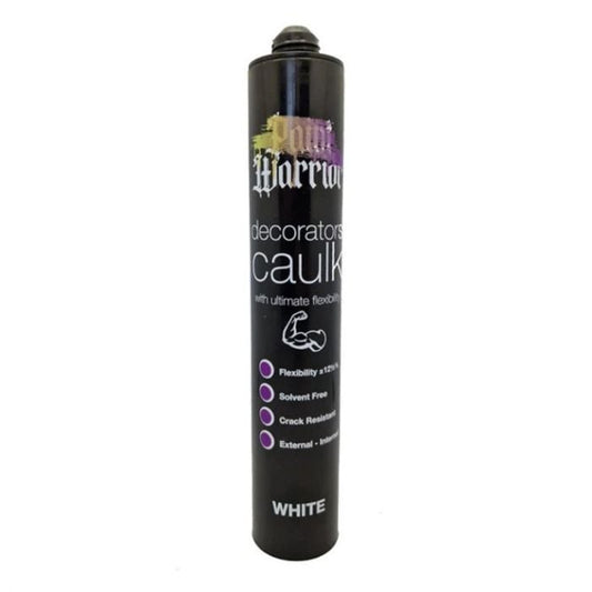 Paint Warrior Flexible Decorators Caulk - White 380ml