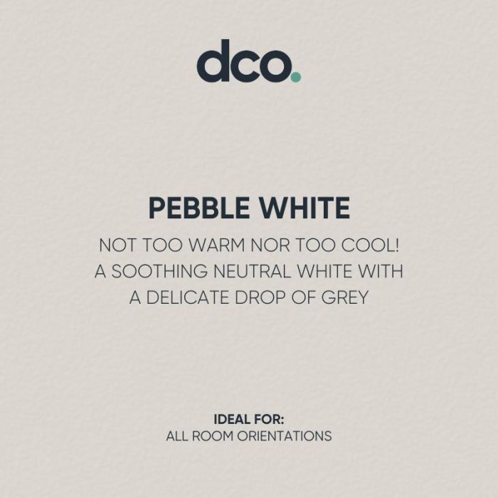 Pebble White - DCO Off Whites Collection