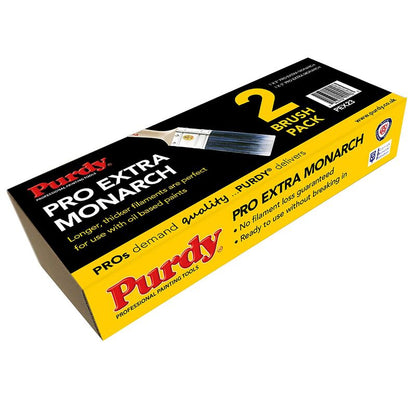 Purdy Pro-Extra Monarch Brush Pack - 2 Pack (PEX23)