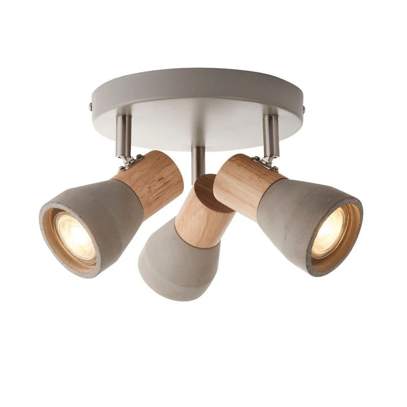 Pagazzi Stoneleigh 3 Light Spotlight Plate Ceiling Light