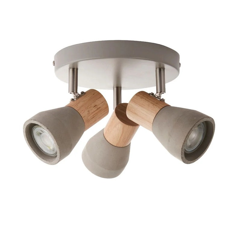 Pagazzi Stoneleigh 3 Light Spotlight Plate Ceiling Light