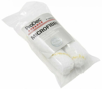 ProDec Microfibre 4" Roller Sleeves - Short Pile