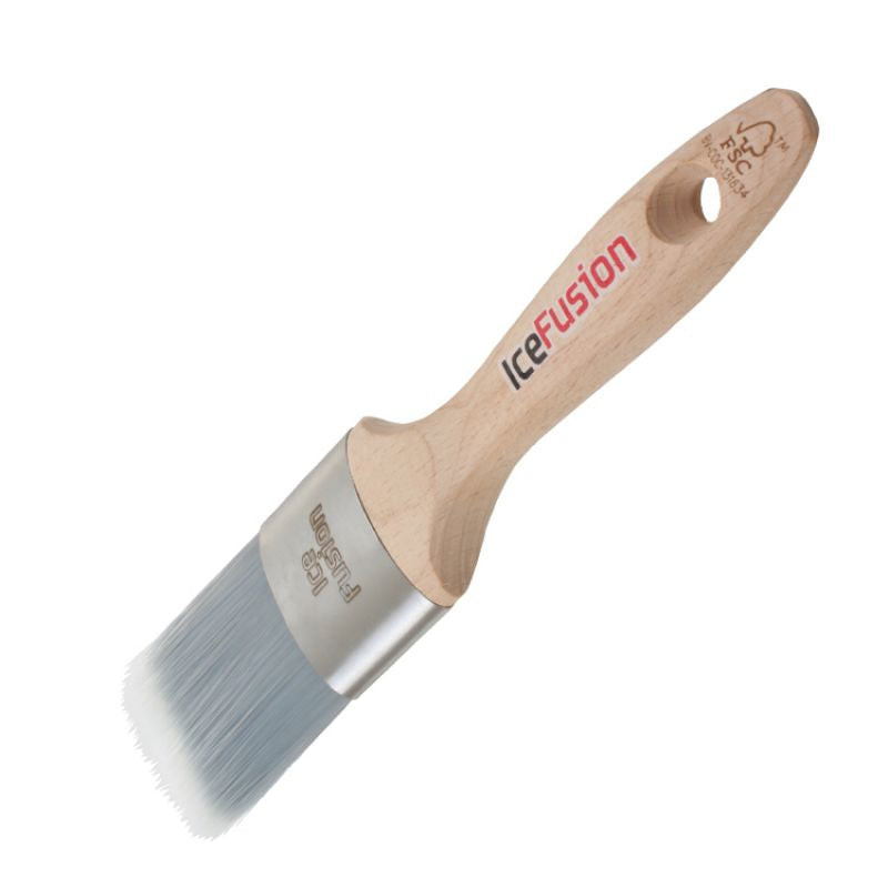 ProDec Ice Fusion Oval Straight Cut Paint Brush