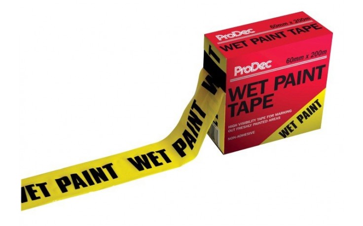 Wet Paint Tape