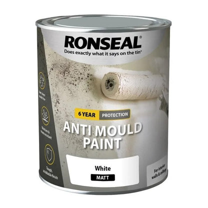 Ronseal Anti Mould Paint - White