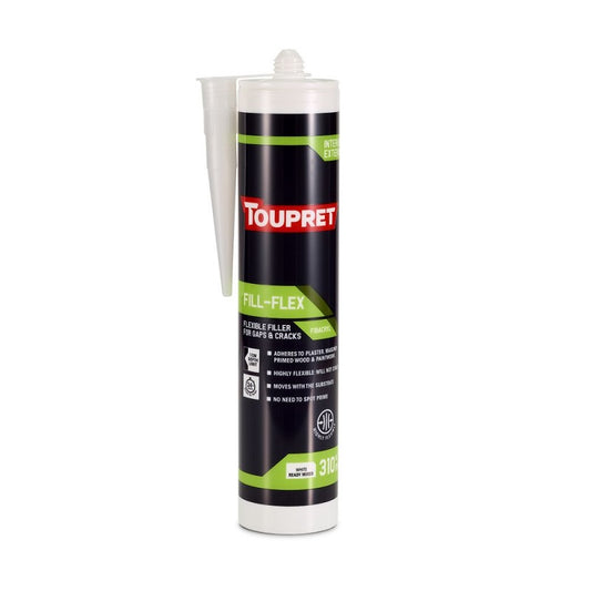 Toupret Fill-Flex Fibacryl Exterior Flexible Filler (Ready to Use)