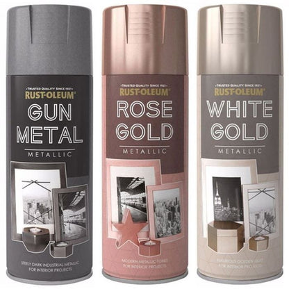 Rust-Oleum Metallic Spray Paint - 400ml