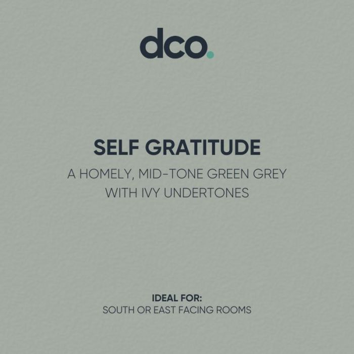 DCO Colour of the Year 2022 - Self Gratitude