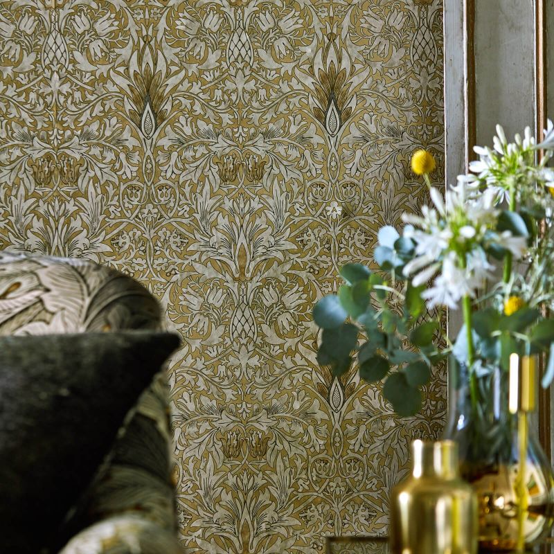 Morris & Co Snakeshead Wallpaper