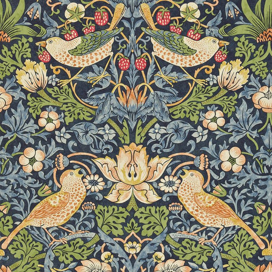 Morris & Co Strawberry Thief Wallpaper