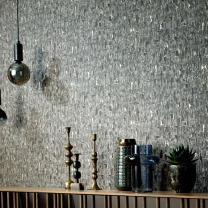 Structured Industrial Textured Wallpaper