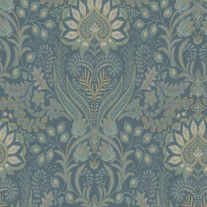 Tahini Glass Bead Paisley Wallpaper