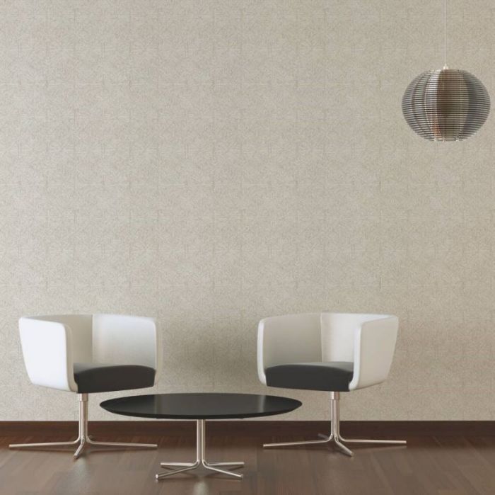 3D Geometric Shaped Textured Wallpaper