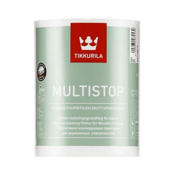 Tikkurila Multistop - Water-Based Wood Primer