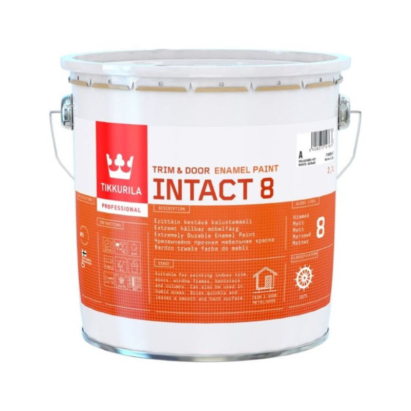 Tikkurila Intact 8 Matt for Trim & Doors - Colour Match