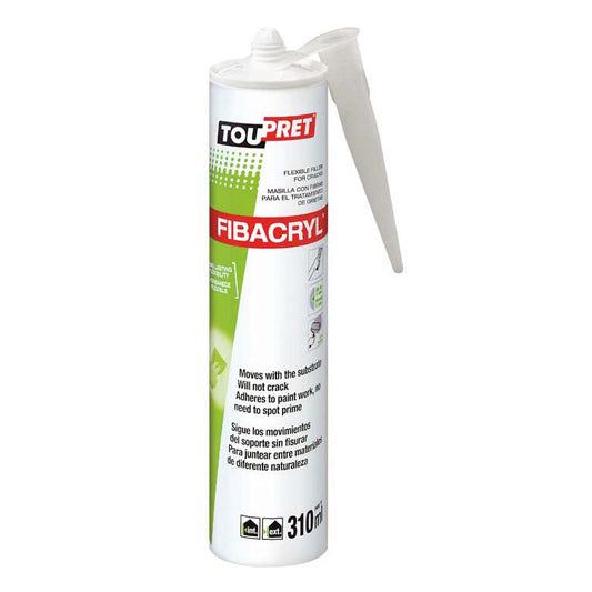 Toupret Fill-Flex Fibacryl Exterior Flexible Filler (Ready to Use)