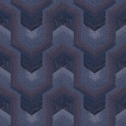 Polygonal Dream Geometric Wallpaper - Purple