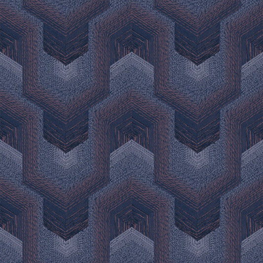 Polygonal Dream Geometric Wallpaper - Purple