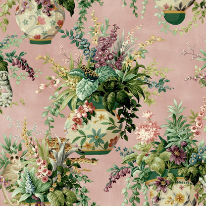 Floral Vase Wallpaper