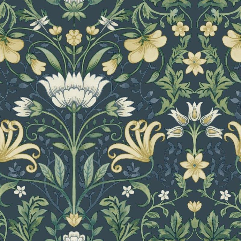 Vintage Floral Wallpaper