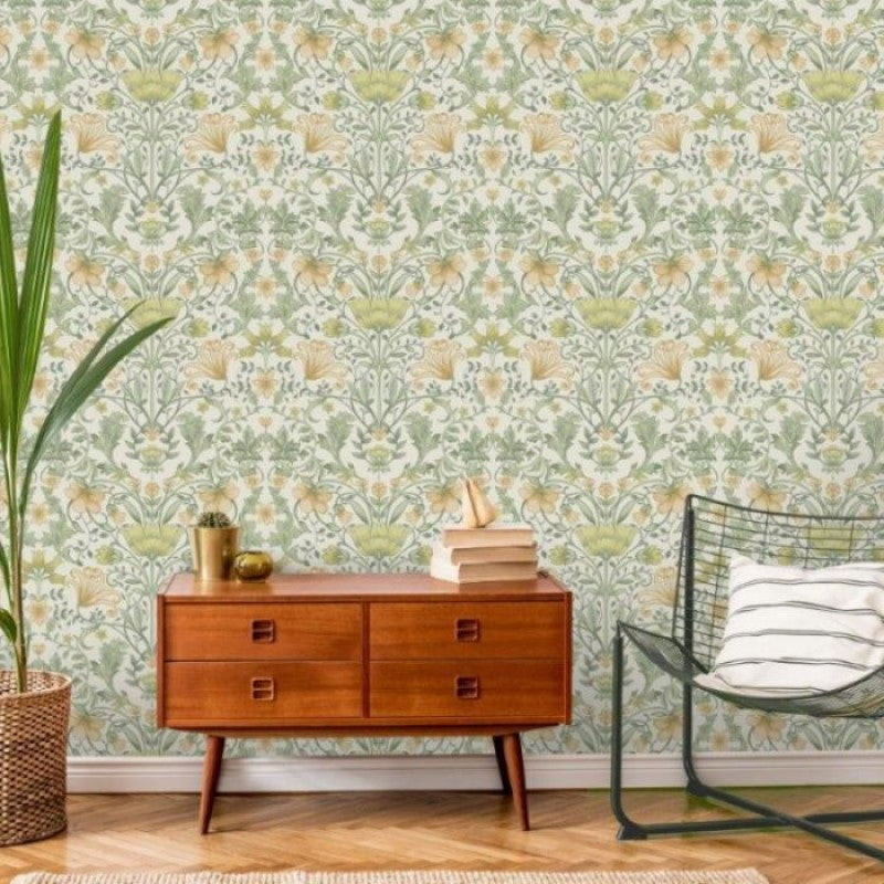 Vintage Floral Wallpaper