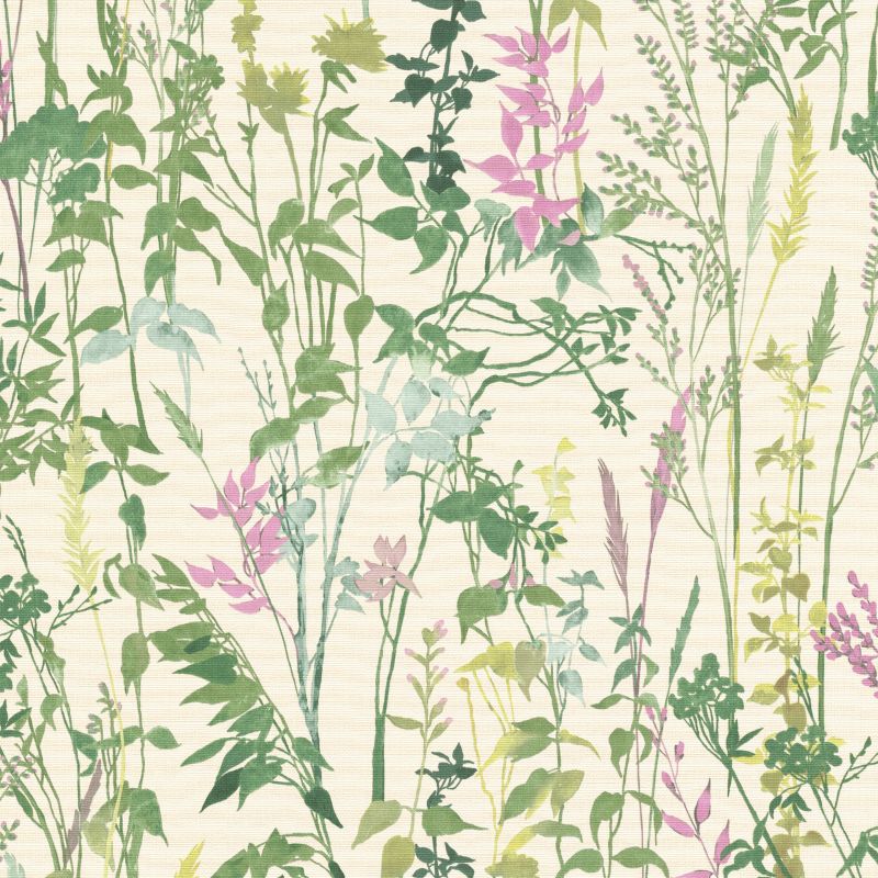 Watercolour Wild Flower Wallpaper