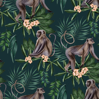 Ohpopsi Morris Monkey Wallpaper