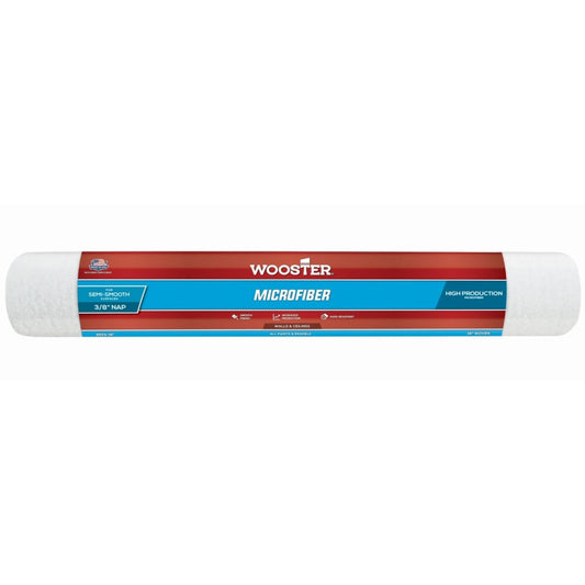 Wooster 18" Microfiber 3/8" Nap Roller Sleeve Short Pile