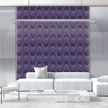 Polygonal Dream Geometric Wallpaper - Purple