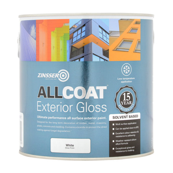 Zinsser Allcoat Exterior (Solvent-Based) Gloss