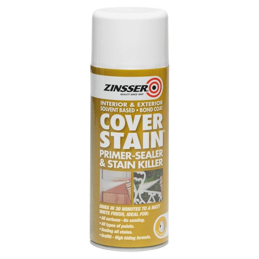 Zinsser Cover Stain Aerosol 400ml