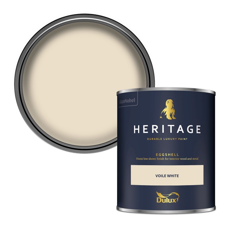 Dulux Heritage Eggshell - Voile White