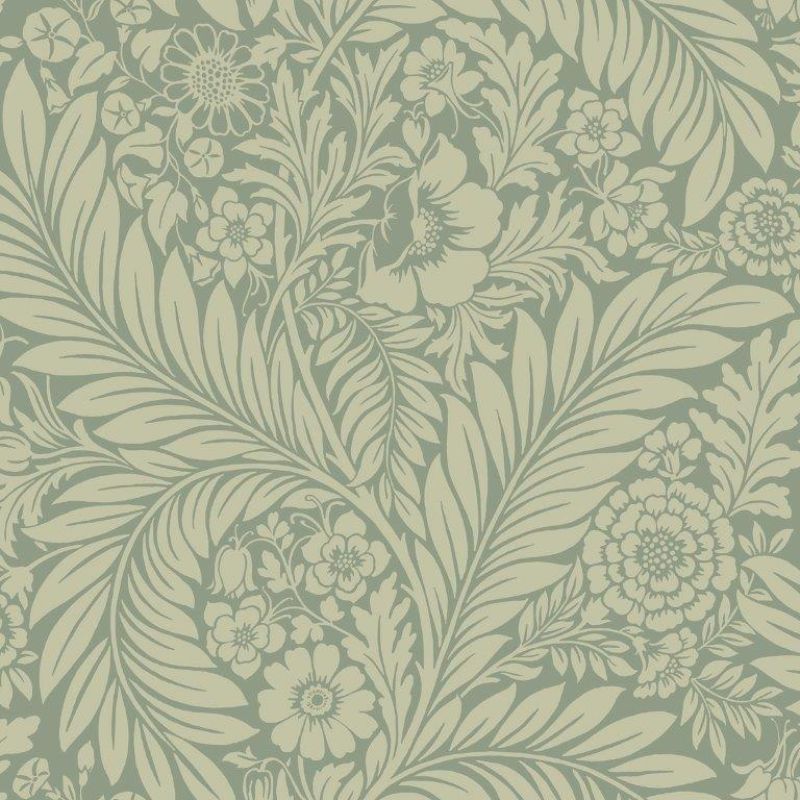 Florence Floral Leaf Wallpaper 