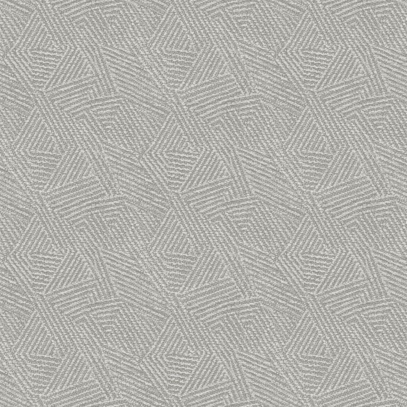 Atakora Mica Geometric Wallpaper Grey