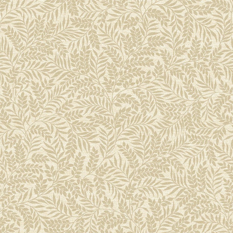 Laurel Leaf Wallpaper - Beige