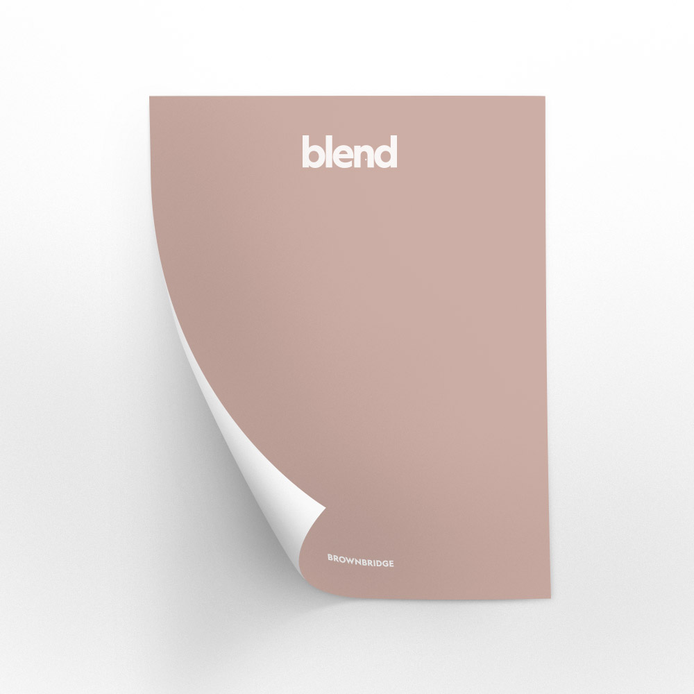 Blend Peel & Stick - Brownbridge
