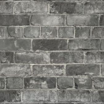Texture of a perfect black brick wall as background or wallpaper Stock  Photo