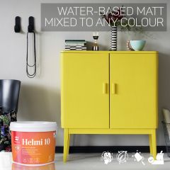 Tikkurila Helmi 10 Water-Based Matt for Woodwork - Colour Match
